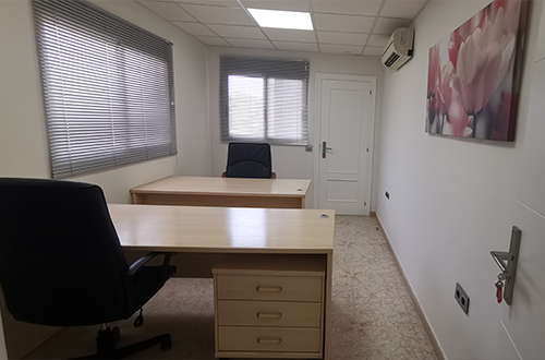 Despachos y oficinas equipados en alquiler en Valencia Rafelbunyol